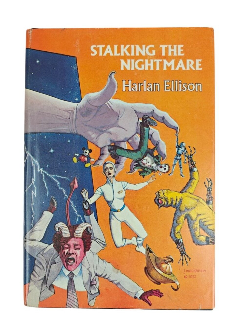 Stalking The Nightmare Harlan Ellison Hardcover 1982 Sci-Fi & Fantasy Book Club